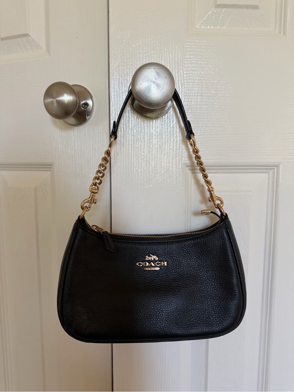 Coach Black Teri Shoulder Bag